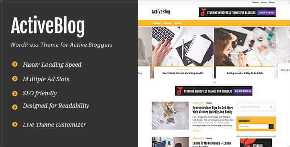 Ad Optimized WordPress Theme