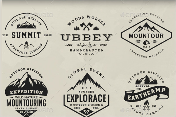 Adventure Badge Design Model