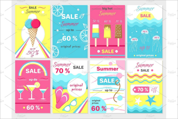 Advertisement Ice Cream Banner Design