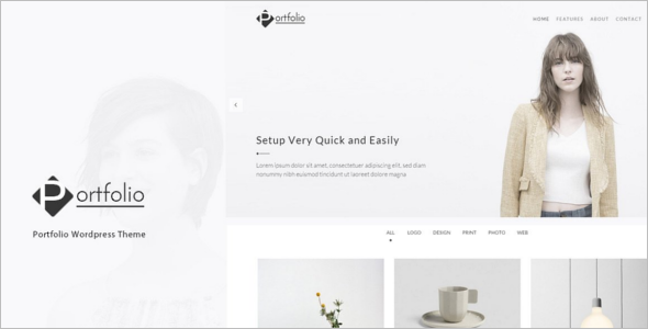 Artist Portfolio WordPress Theme