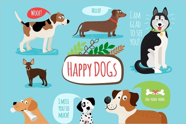 Best Cartoon Dog Template