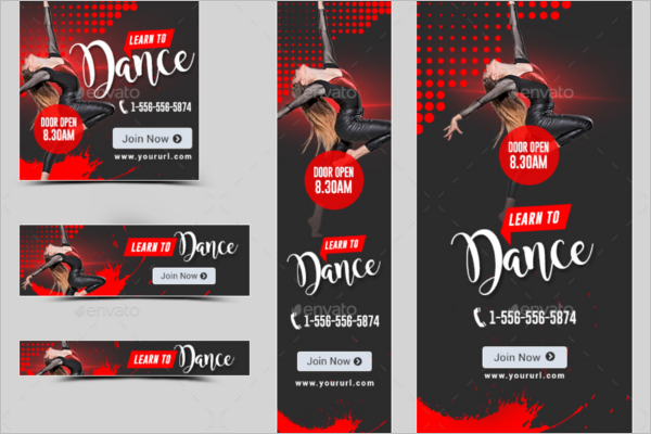 Best Dance Banner Template