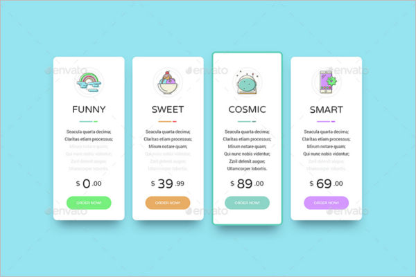 Best Funny Pricing Table Design