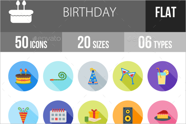 Birthday Party Illustrations Template