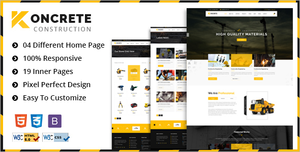 Building Construction HTML5 Template