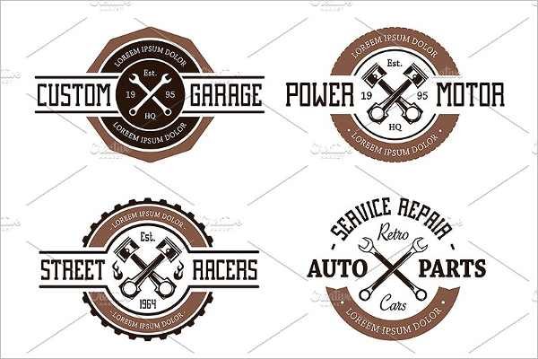 Car Badge Model Template