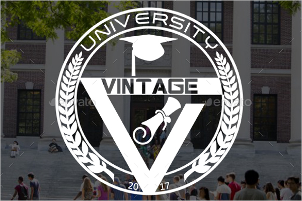Classic University Vintage Label