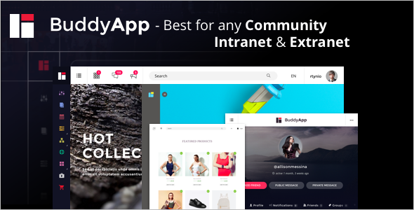 Clean Community WordPress Theme