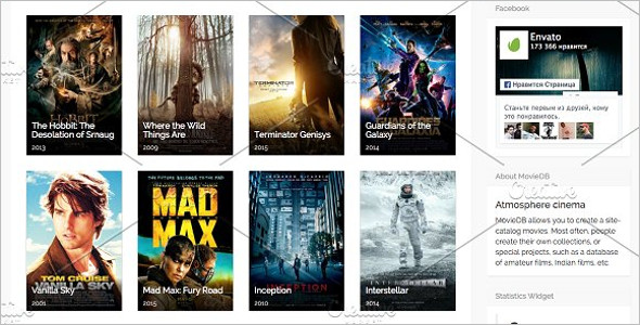 Clean Movie WordPress Theme