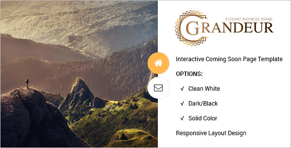 Clean Website Coming Soon Template