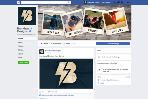 Creative Travel Facebook Cover