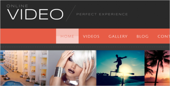 Creative Video Blog WordPress Theme