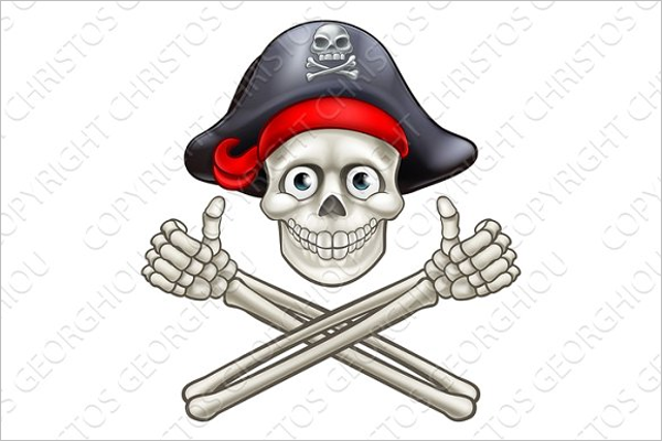 Crossbones Skull Design