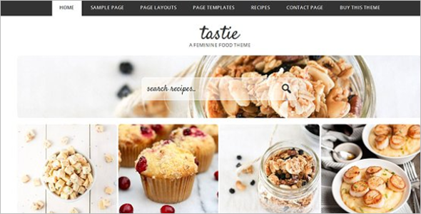 Easy Recipe WordPress Theme