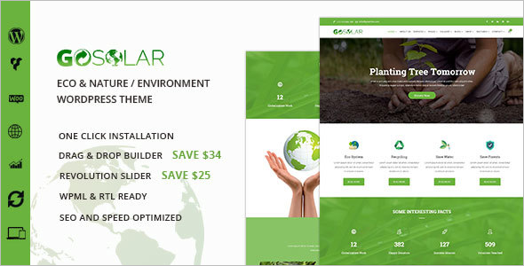 Eco & Nature WordPress Theme