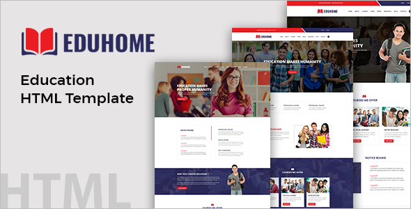 Education HTML Template