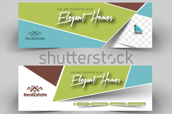 Elegant Real Estate Banner Template