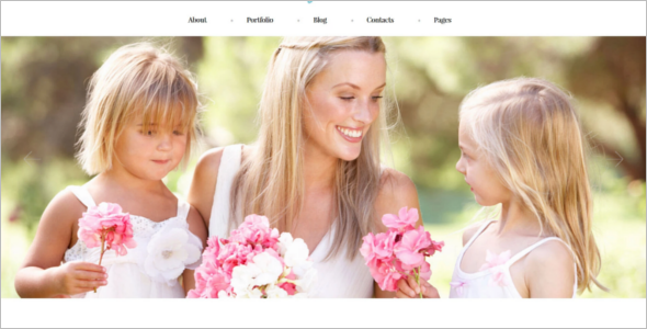 Family Photographer WordPress Theme