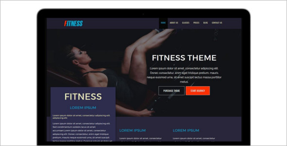 Fitness Plus HTML 5 Template