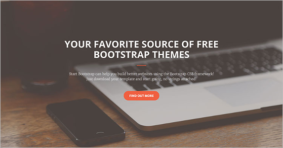 Free Business Landing Page Theme