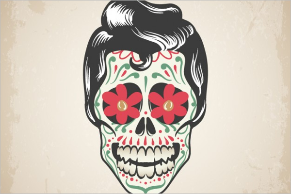 Free Skull Tattoo Design