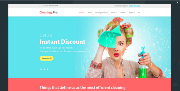 Instant Service Company WordPress Theme