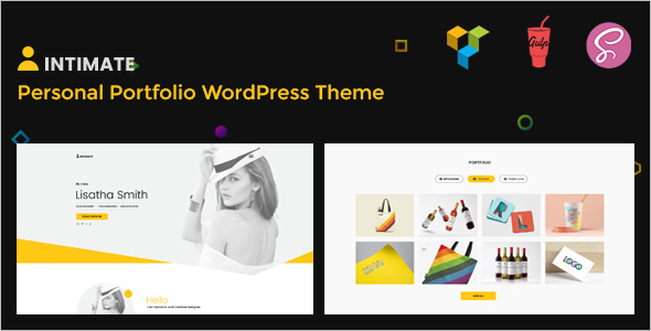 Intimate Portfolio WordPress Theme