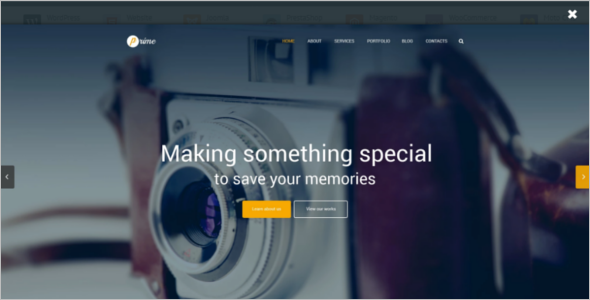 Latest Photographer WordPress Theme