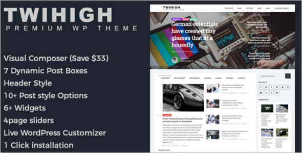 Magazine Business BuddyPress Theme