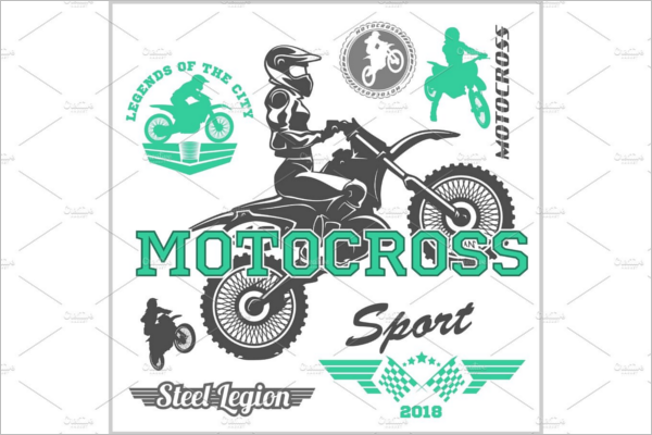 Motorcycle Logo Vector Design