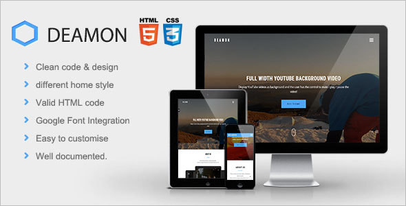Multi-Purpose Onepage HTML Template