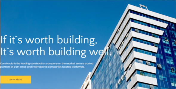 Multipurpose Construction HTML5 Template