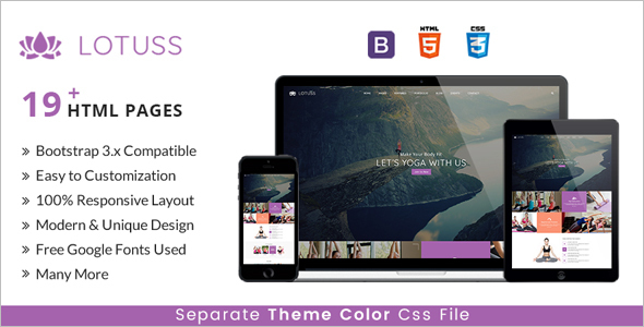 Multipurpose HTML GYM Template