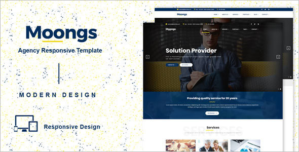 Onepage Multipurpose Company Template