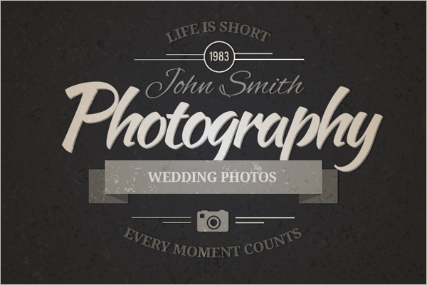 Photography Vector Badge Logo