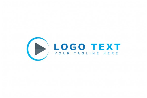 Play Button Logo Design