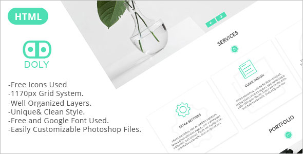 Portfolio Onepage Multipurpose Template