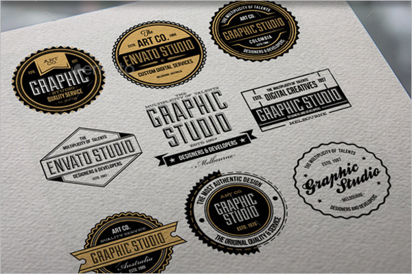 Premium Photography Badge Logo