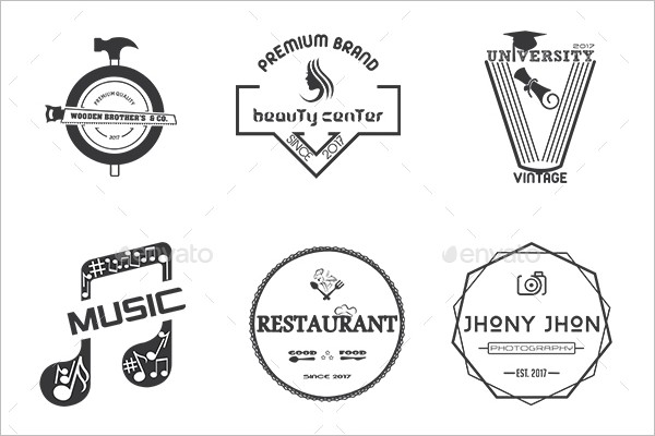 Premium University Vintage Label