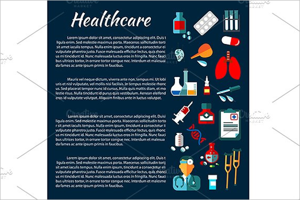 Printable Hospital Poster Design