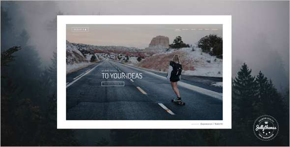 Rebirth Freelance WordPress Theme