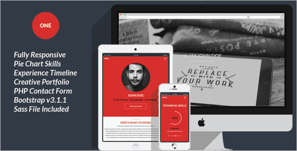Responsive-Personal-PHP-Theme