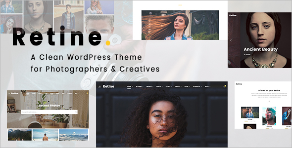 Retine WordPress Theme for Photographers