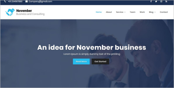 SEO HTML Digital Template