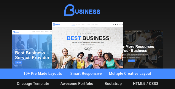 SEO HTML Service Template