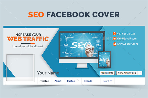 SEO Marketing Facebook Cover