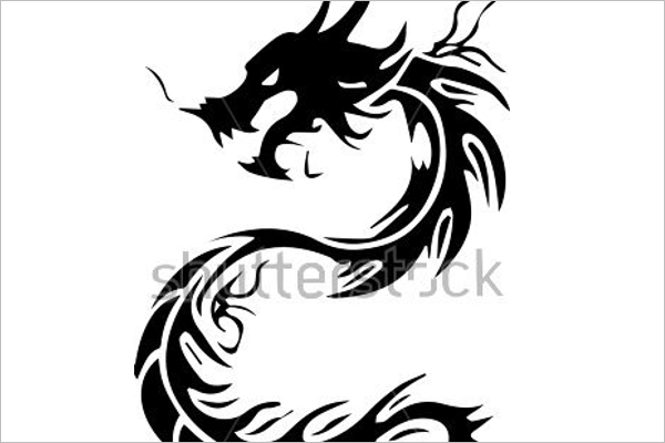 Sample Dragon Tattoo Design