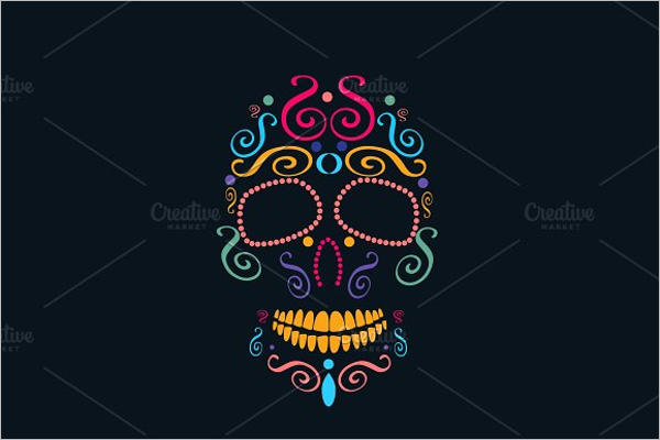 Skull Vector Tattoos Design