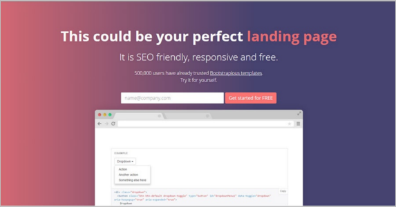 Startup Landing Page Theme