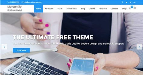 Ultimate Landing Page Theme